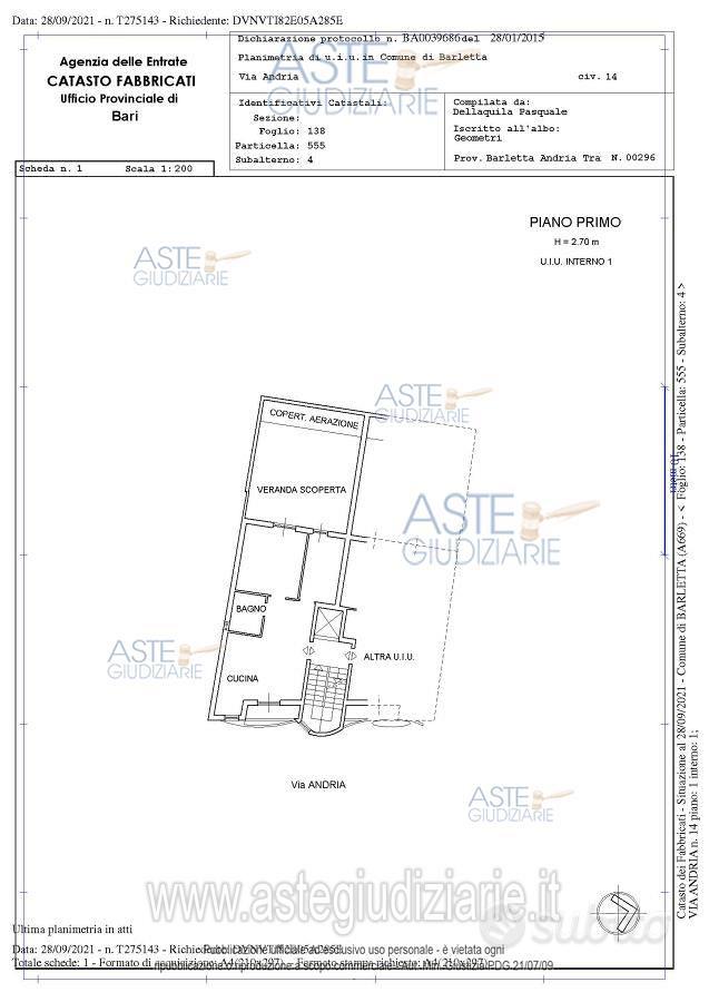 Appartamento – Barletta, Centro - Altro
