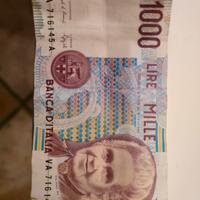 banconota mille lire 