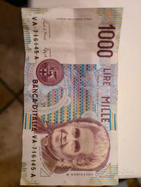 banconota mille lire 