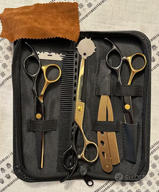 Set Kit Forbici da Parrucchiere e Barbiere