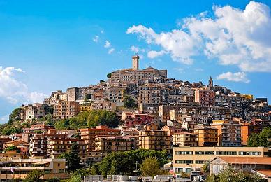 Terreno panoramico nei pressi del paese