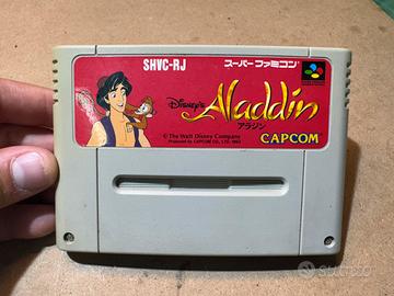 Aladdin Super Famicom Giapponese
