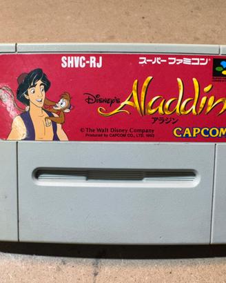 Aladdin Super Famicom Giapponese