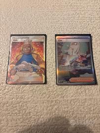 Set 2 Carte Allenatore FULL ART