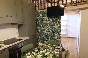 Monolocale finemente arredato