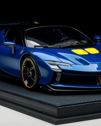 1/18 BBR Ferrari SF90 XX Stradale 2024 blu TdF