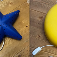 Coppia di Lampade cameretta ikea