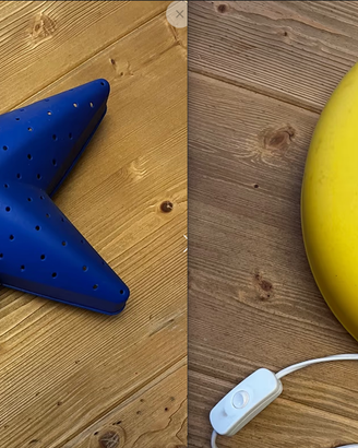 Coppia di Lampade cameretta ikea
