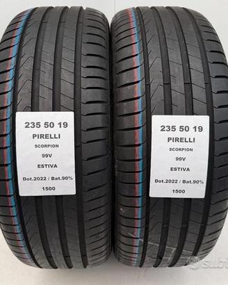 2 gomme 235 50 19 pirelli a1500