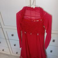 VESTITO DA BAMBINA PER CERIMONIA/ GARA DI BALLO 