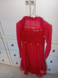VESTITO DA BAMBINA PER CERIMONIA/ GARA DI BALLO 