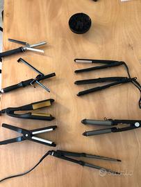 Piastre e ferri professionali per capelli