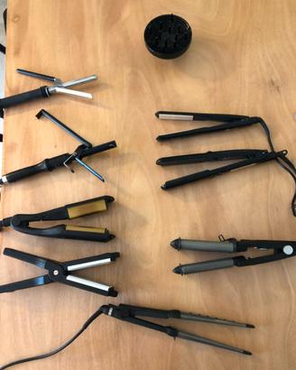 Piastre e ferri professionali per capelli