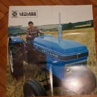 Poster manifesto trattore leyland