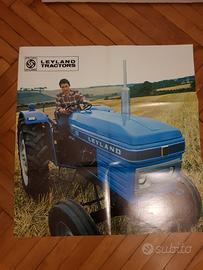 Poster manifesto trattore leyland