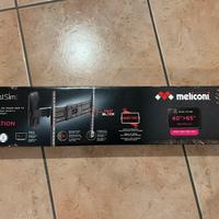 Supporto Muro Tv Meliconi Ghost Slim40-65”