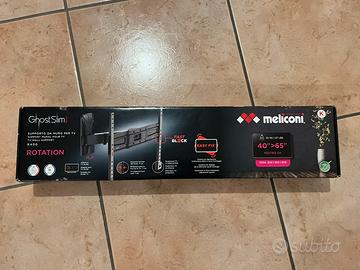 Supporto Muro Tv Meliconi Ghost Slim40-65”