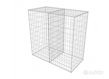 Gabbione Rete in Acciaio Zincato 100x50x100 NUOVO
