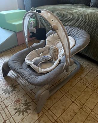 Chicco Hooplà sdraietta neonato grigio chiaro 0-18