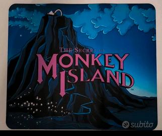 Tappetino mouse PC gaming Monkey Island
