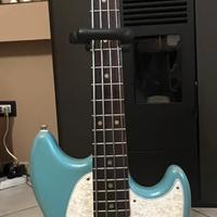 Fender Mustang Bass JMJ Road Worn Daphne Blue