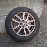 4 Cerchioni R16 + gomme invernali Dunlop 80%