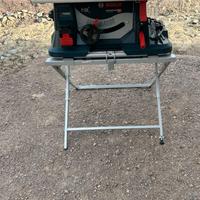 Sega da banco Bosch GTS 18V-216 con tavolo