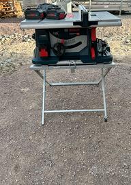 Sega da banco Bosch GTS 18V-216 con tavolo