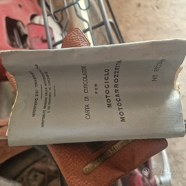 Moto d epoca originale