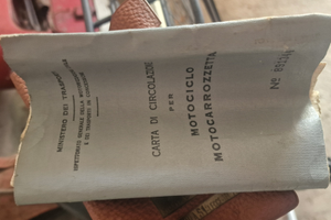 Moto d epoca originale