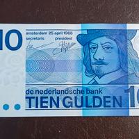 Banconota 10 Gulden Paesi Bassi - Frans Hals