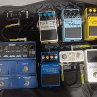 Pedaliera analogica+looper jamman stereo