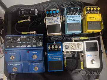 Pedaliera analogica+looper jamman stereo