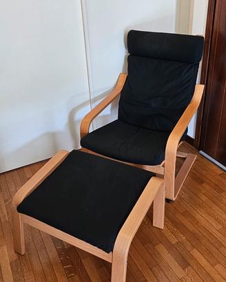 Poltrona e Poggiapiedi 