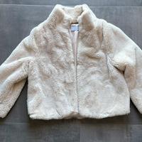 Giacca pelliccia bianca Motivi da donna taglia S
