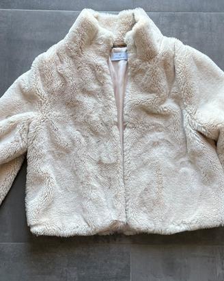 Giacca pelliccia bianca Motivi da donna taglia S