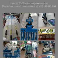 Abbacchiatore campagnola con 3 pettini