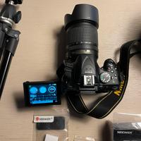 Nikon D5200 più accessori