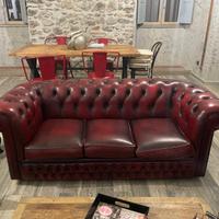 Divano Chesterfield Metropolitan 3 posti - Vintage