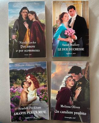 4 libri I Grandi Romanzi Storici