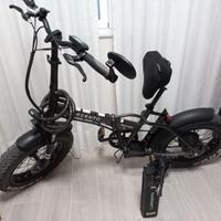 Argento Mini Max, Bici Elettrica, Pieghevole

