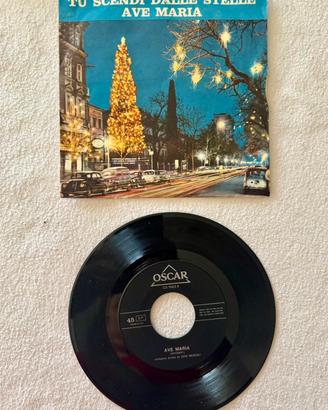 Disco vinile 45 giri Natale vintage