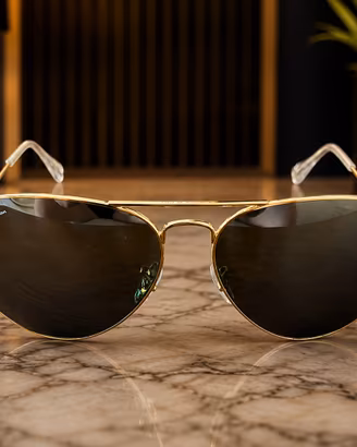 Ray-Ban Aviator RB3025 Gold/Mercury – Nuovi
