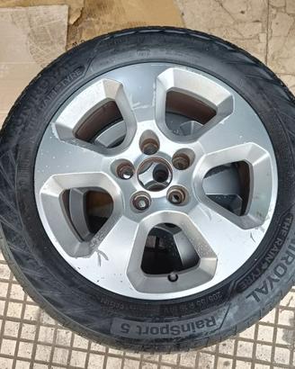 Cerchi da 16 Opel Astra H con gomme