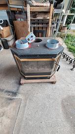 Inserto esagono per camino