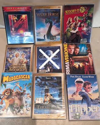Otto DVD originali per ragazzi