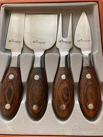 Cofanetto 4 coltelli formaggio inoxpran by Prama