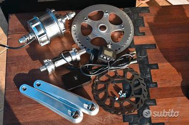 Kit conversione Ebike 36V 250W con sensore coppia