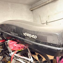 Baule box portapacchi auto Farad
