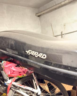 Baule box portapacchi auto Farad